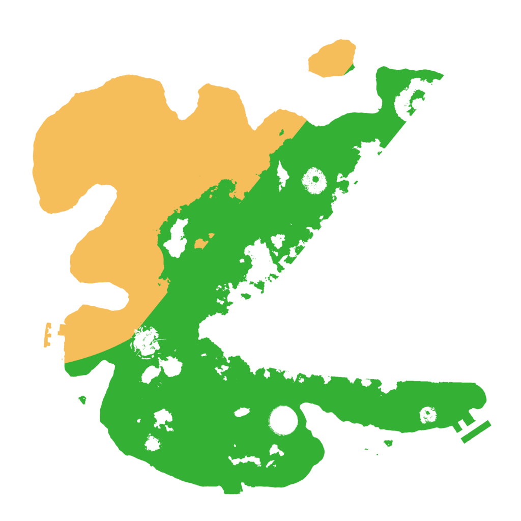 Biome Rust Map: Procedural Map, Size: 3200, Seed: 872468974