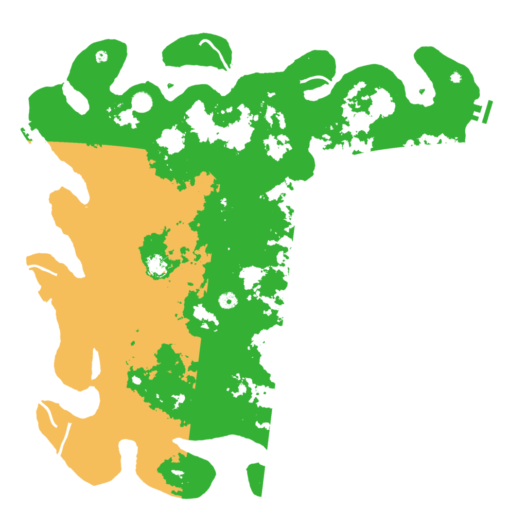 Biome Rust Map: Procedural Map, Size: 4500, Seed: 838425589