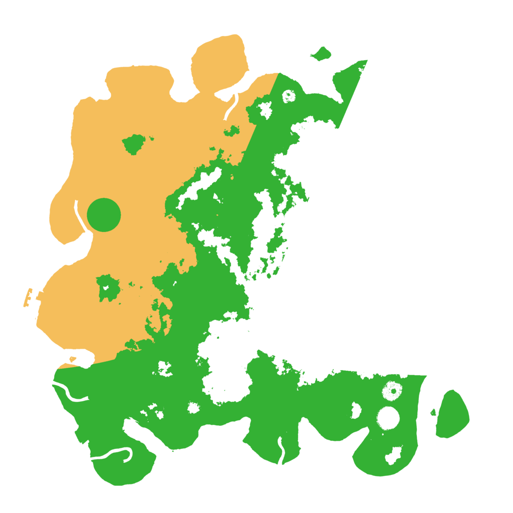 Biome Rust Map: Procedural Map, Size: 4000, Seed: 892526974