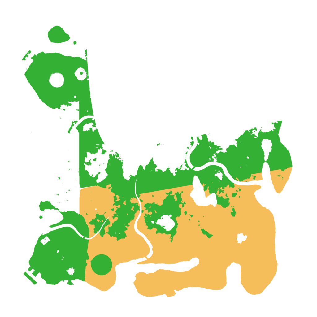 Biome Rust Map: Procedural Map, Size: 4000, Seed: 6699
