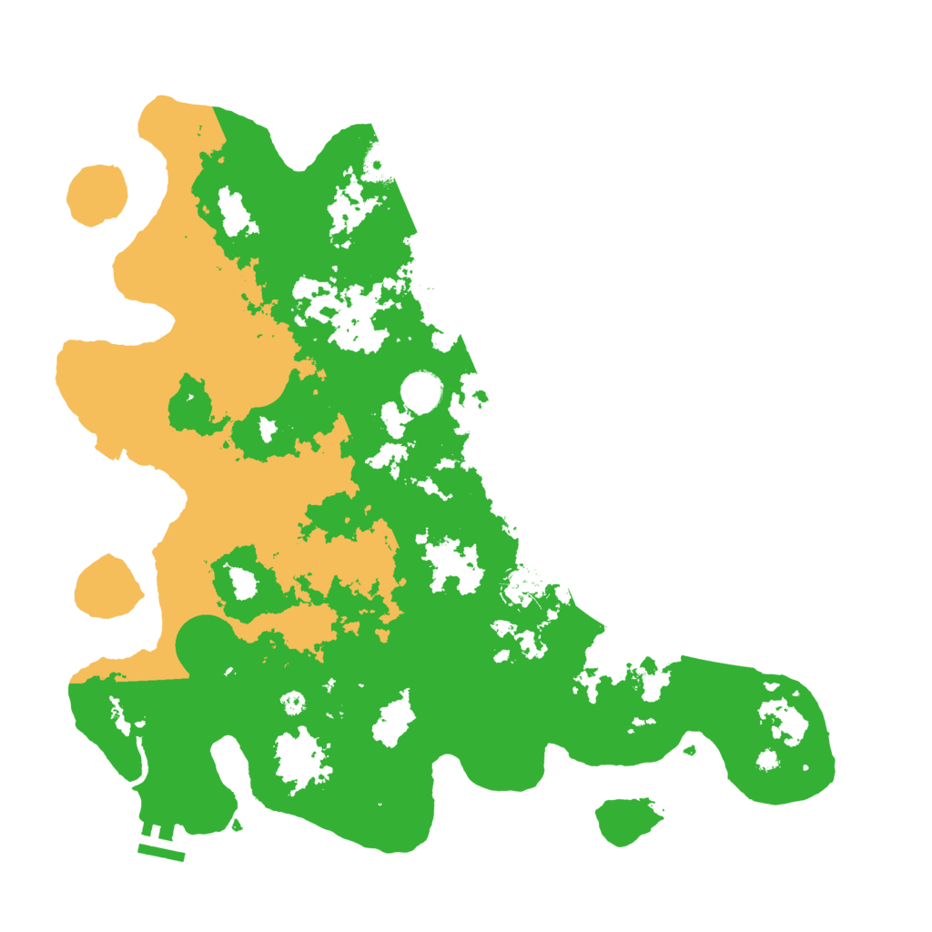 Biome Rust Map: Procedural Map, Size: 4000, Seed: 2009027045