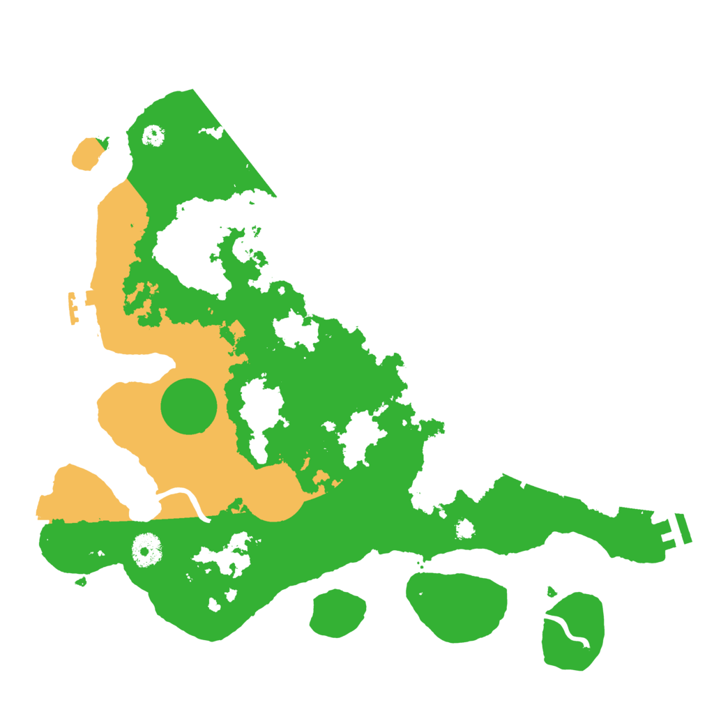 Biome Rust Map: Procedural Map, Size: 3350, Seed: 1700386193