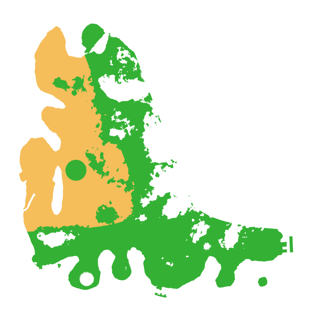 Biome Rust Map: Procedural Map, Size: 4000, Seed: 40024050