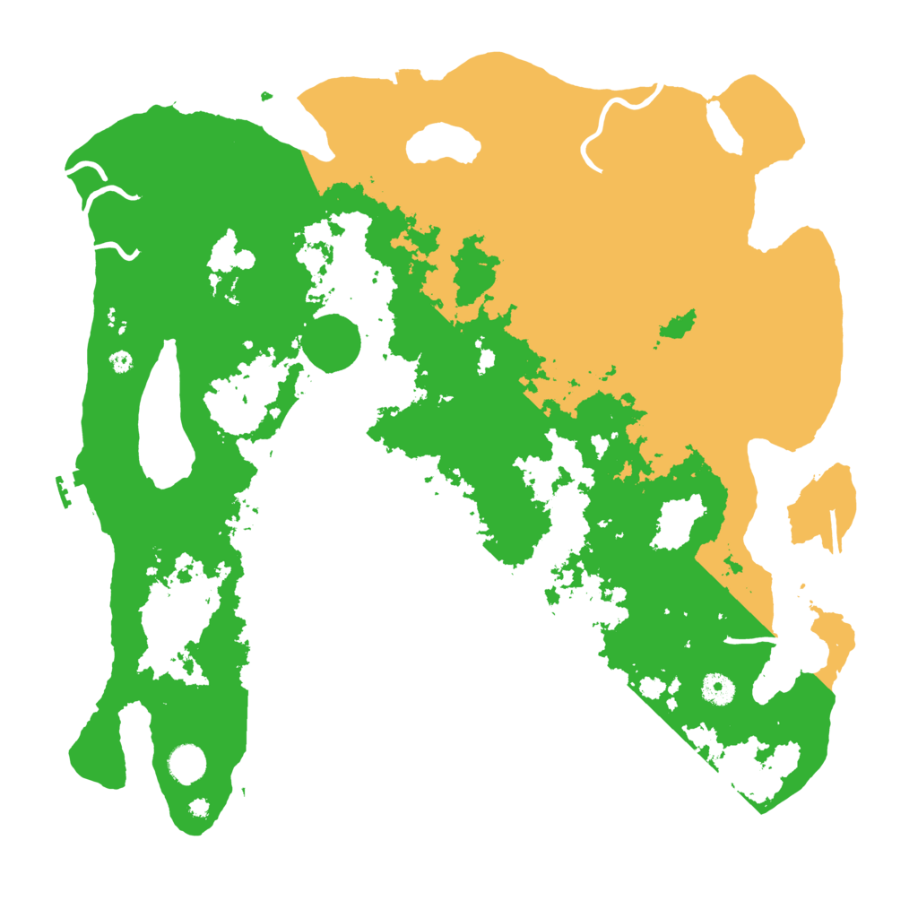 Biome Rust Map: Procedural Map, Size: 4250, Seed: 278833747