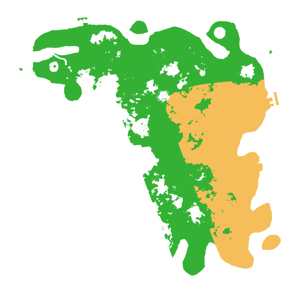 Biome Rust Map: Procedural Map, Size: 4500, Seed: 1347665095