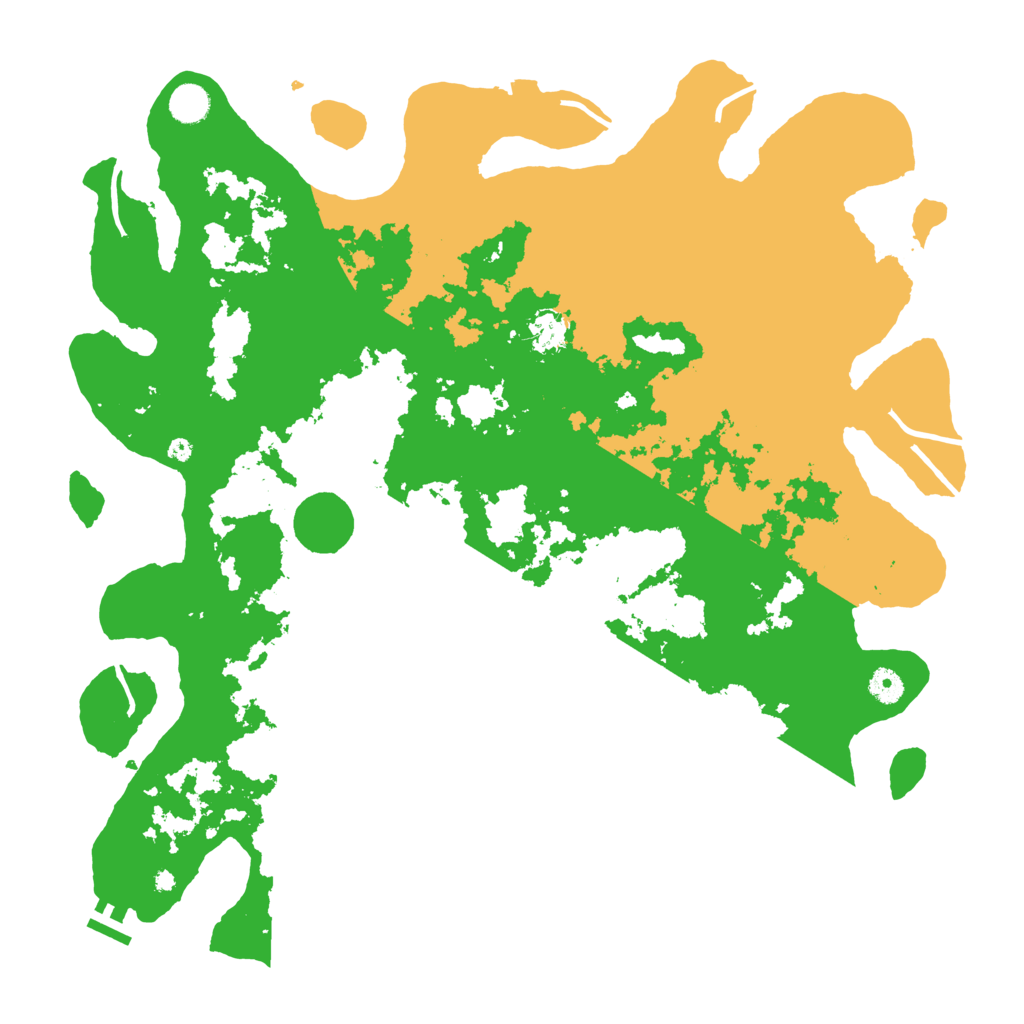 Biome Rust Map: Procedural Map, Size: 4500, Seed: 74643647