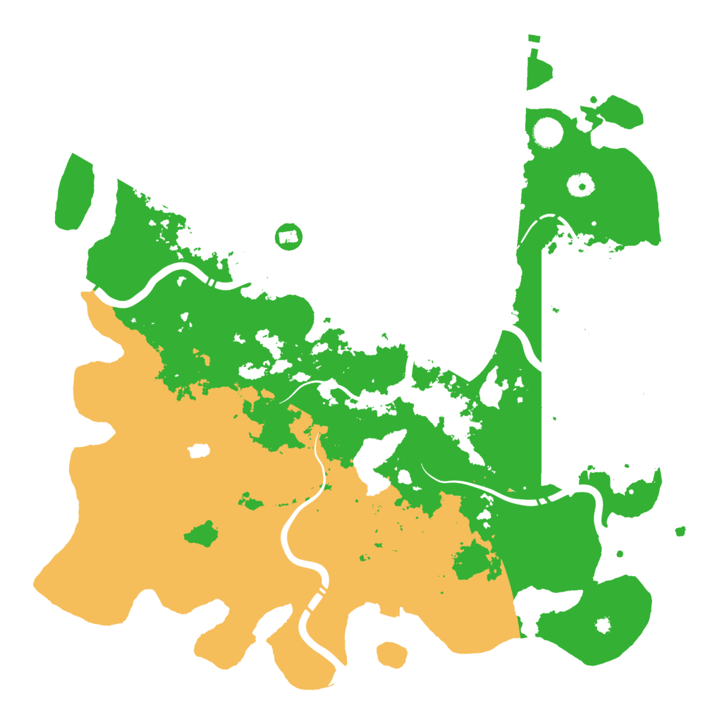 Biome Rust Map: Procedural Map, Size: 4250, Seed: 1292857420