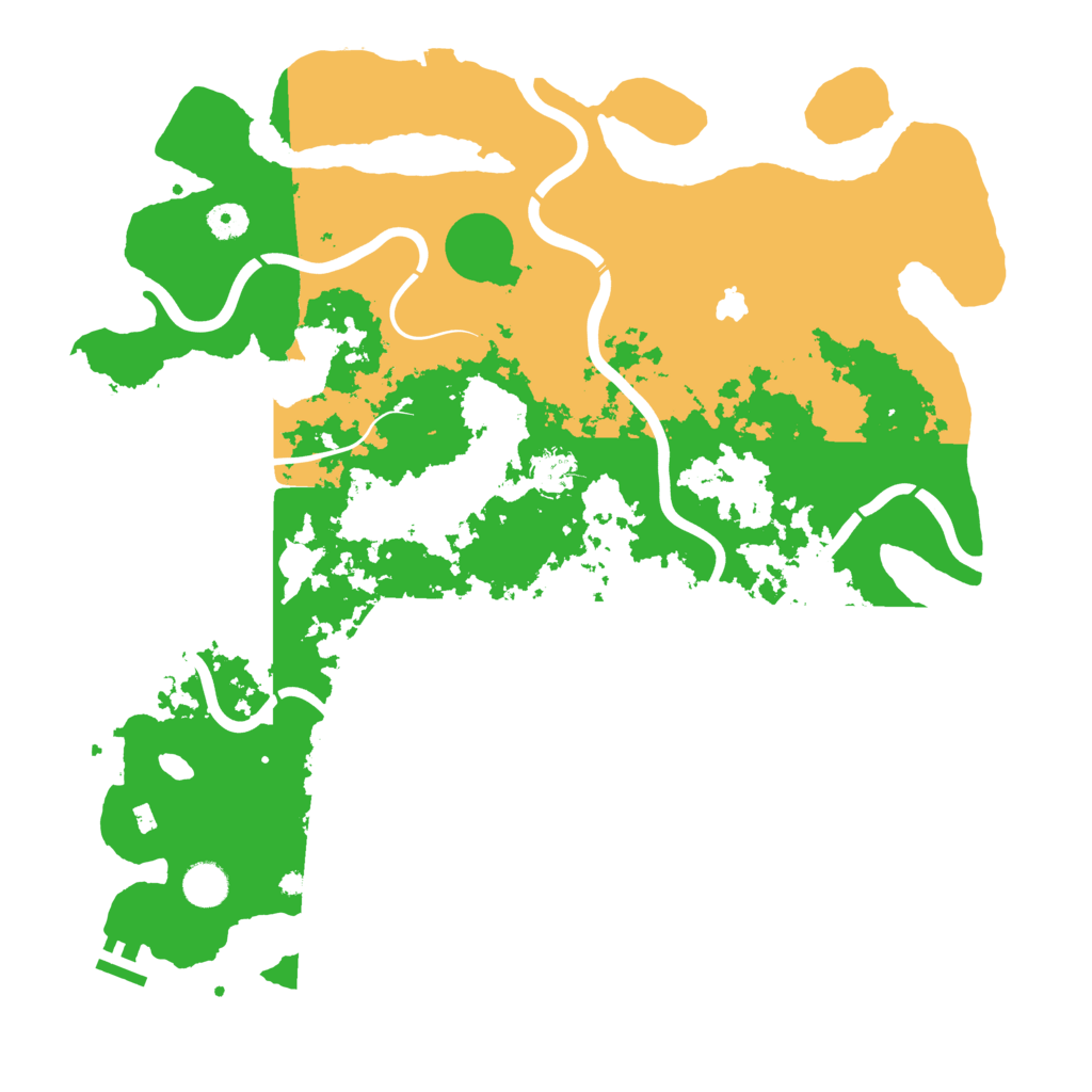 Biome Rust Map: Procedural Map, Size: 4250, Seed: 1323157914