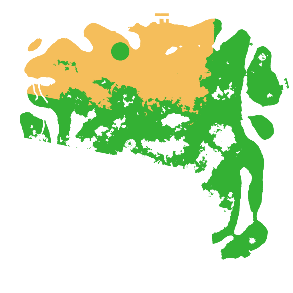 Biome Rust Map: Procedural Map, Size: 4250, Seed: 914902543