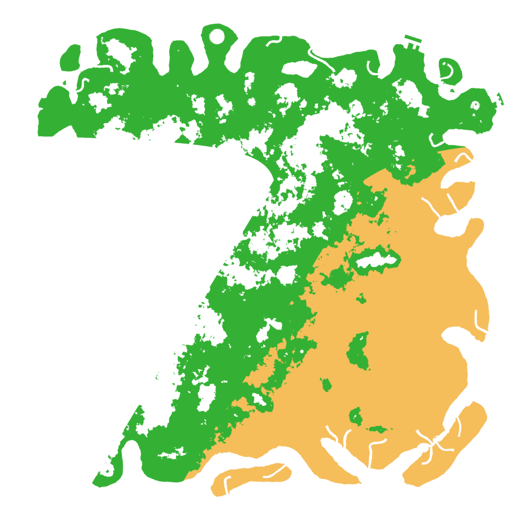 Biome Rust Map: Procedural Map, Size: 6000, Seed: 569909164