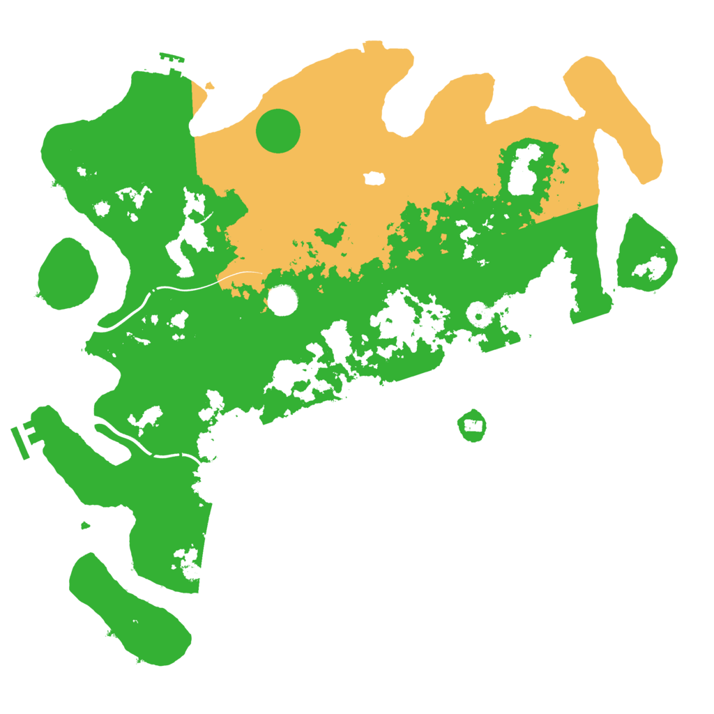 Biome Rust Map: Procedural Map, Size: 4250, Seed: 1237370426