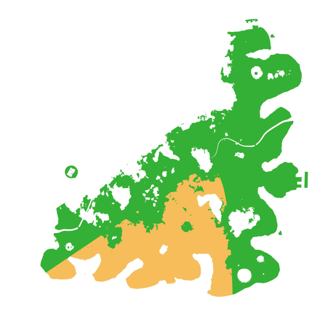 Biome Rust Map: Procedural Map, Size: 4000, Seed: 31024