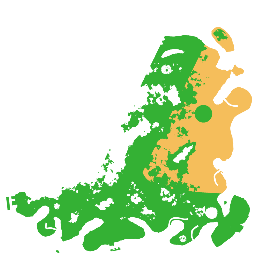 Biome Rust Map: Procedural Map, Size: 4000, Seed: 1966082265