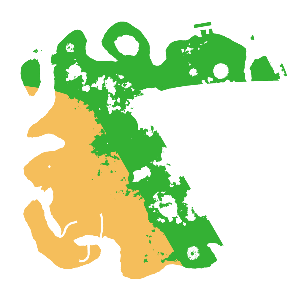 Biome Rust Map: Procedural Map, Size: 3500, Seed: 1764776825