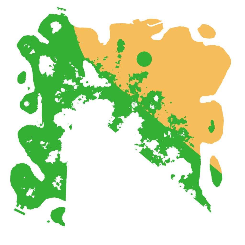 Biome Rust Map: Procedural Map, Size: 4250, Seed: 308384792