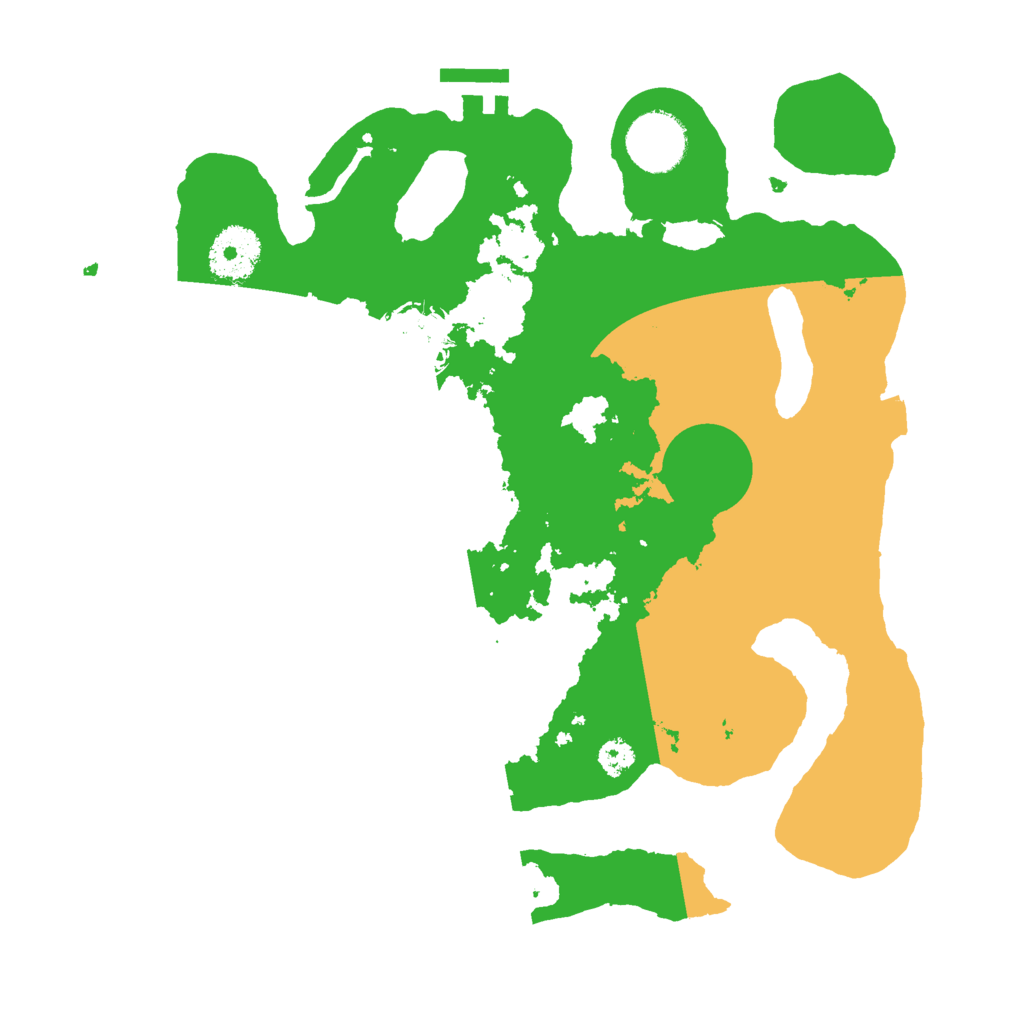 Biome Rust Map: Procedural Map, Size: 3000, Seed: 75790