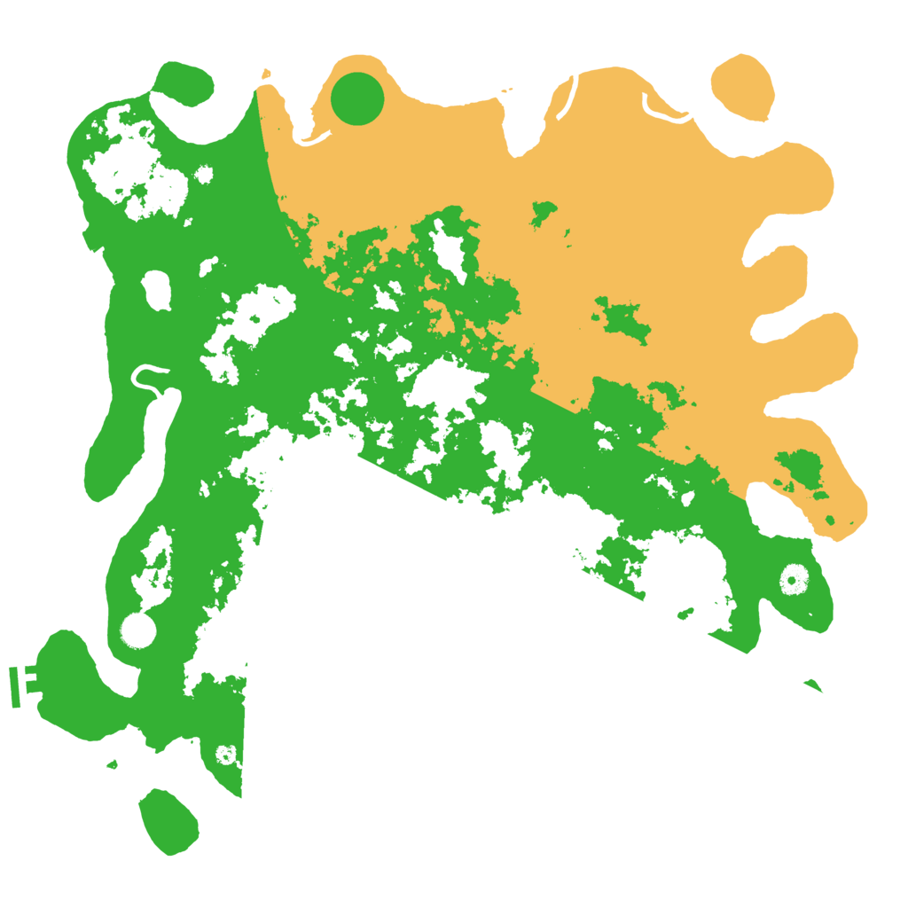 Biome Rust Map: Procedural Map, Size: 4500, Seed: 695807301