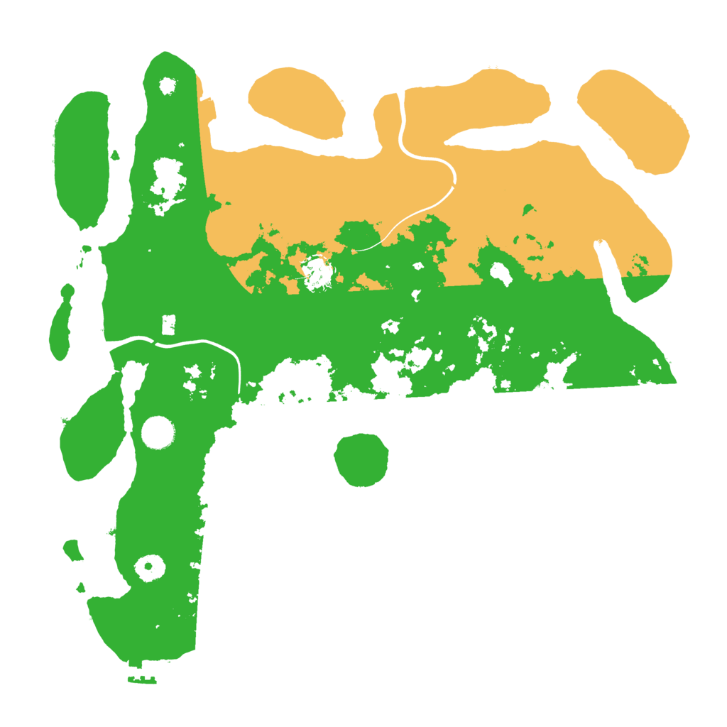 Biome Rust Map: Procedural Map, Size: 3850, Seed: 77819187