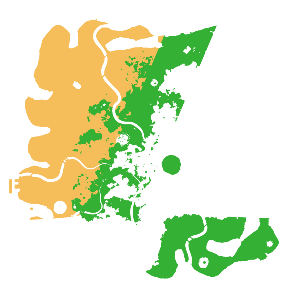 Biome Rust Map: Procedural Map, Size: 4250, Seed: 186520011