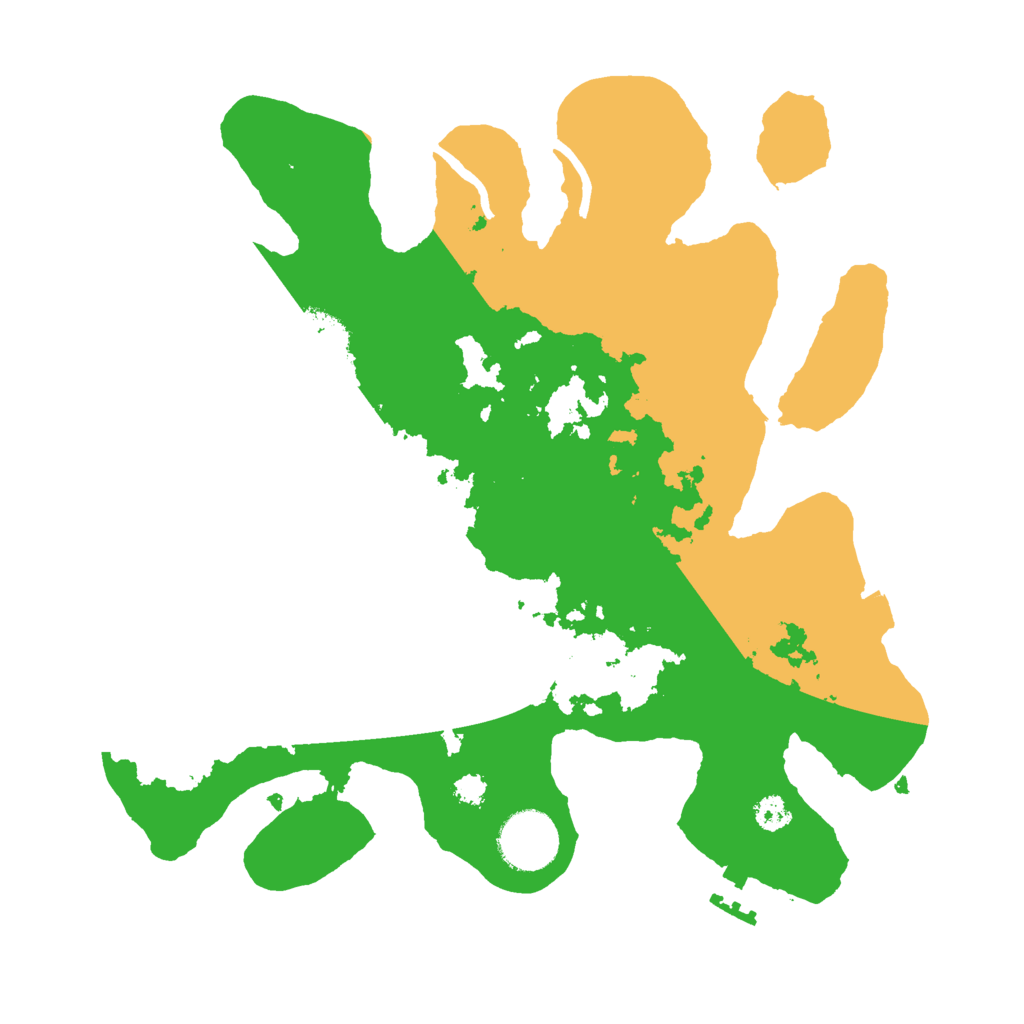 Biome Rust Map: Procedural Map, Size: 3000, Seed: 2837423