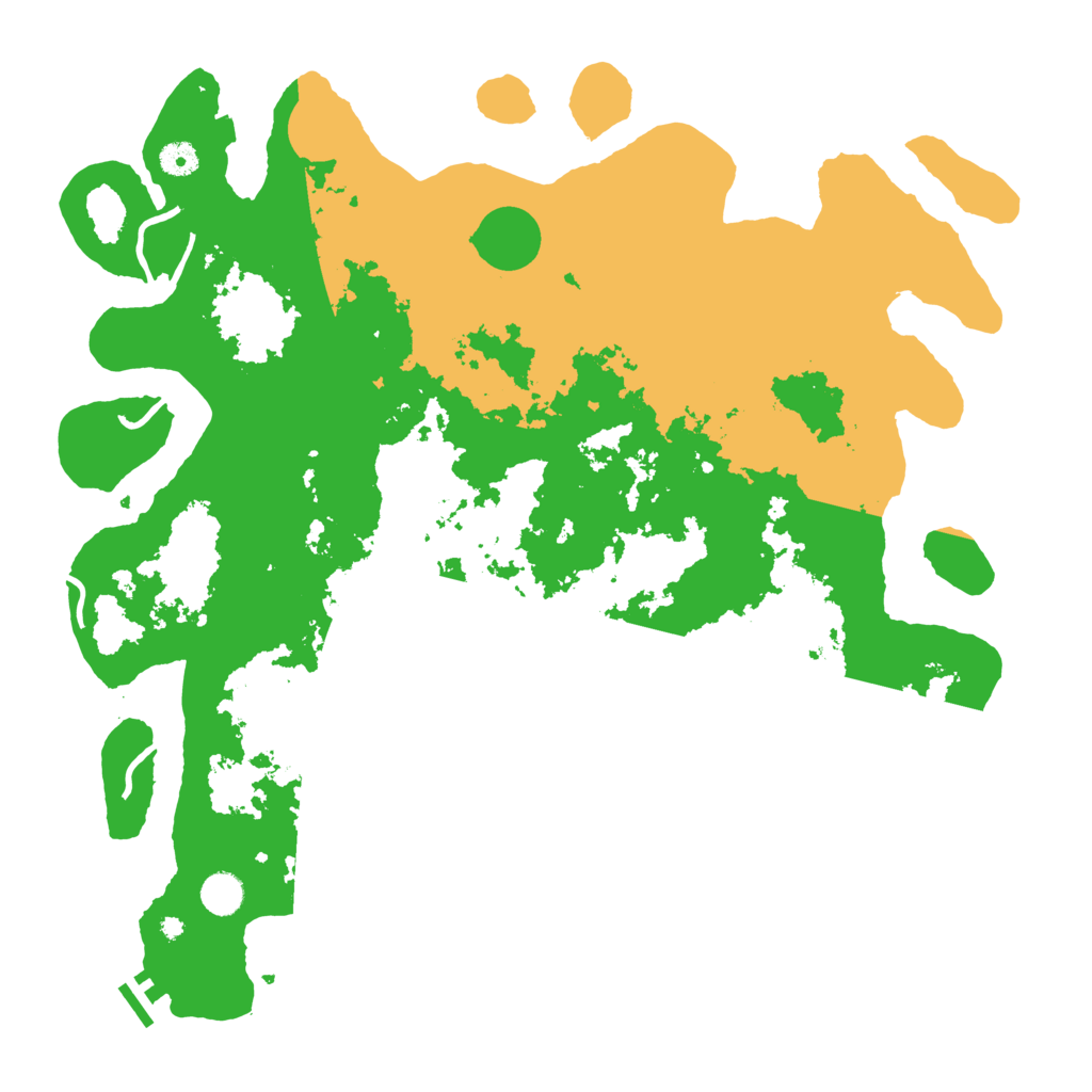 Biome Rust Map: Procedural Map, Size: 4500, Seed: 904792893