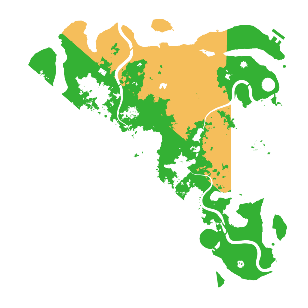 Biome Rust Map: Procedural Map, Size: 4250, Seed: 423377