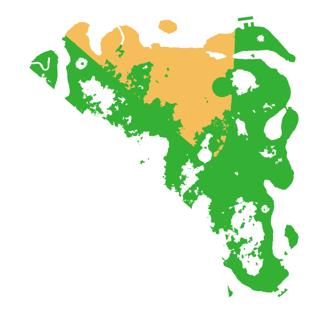 Biome Rust Map: Procedural Map, Size: 4250, Seed: 423377