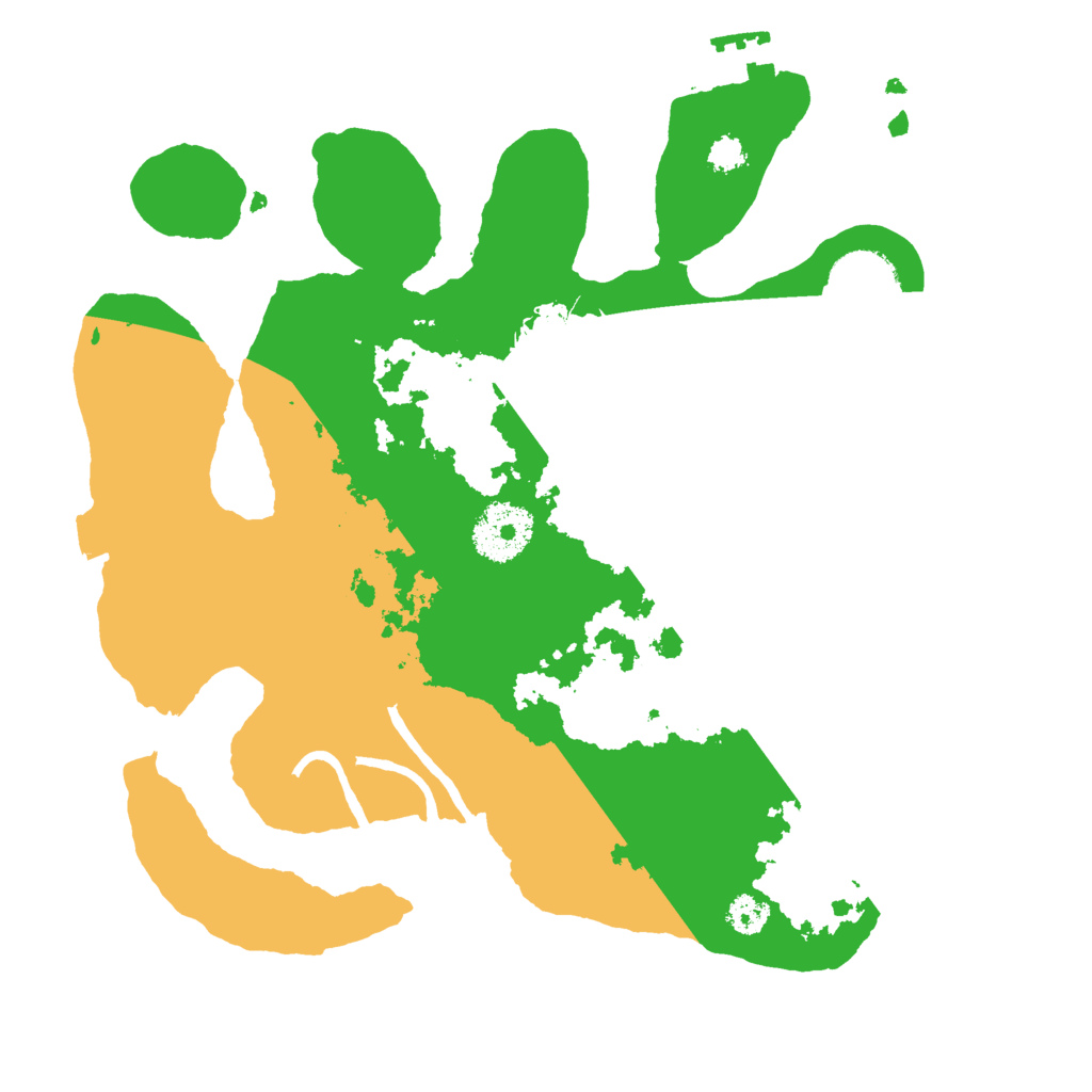 Biome Rust Map: Procedural Map, Size: 2800, Seed: 1313964972