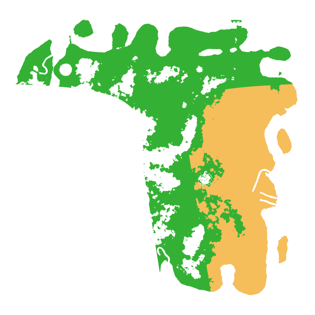 Biome Rust Map: Procedural Map, Size: 4500, Seed: 1168456264