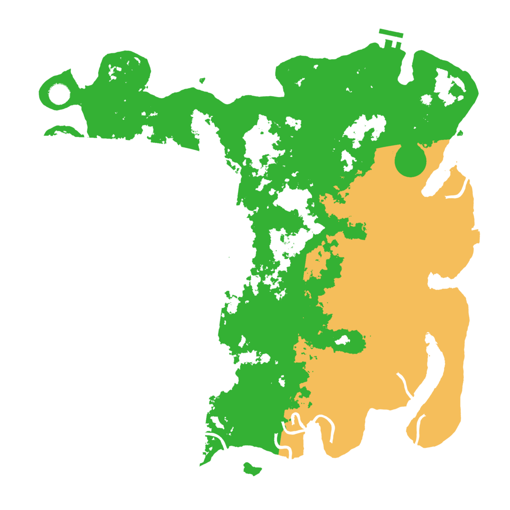 Biome Rust Map: Procedural Map, Size: 4250, Seed: 638493829