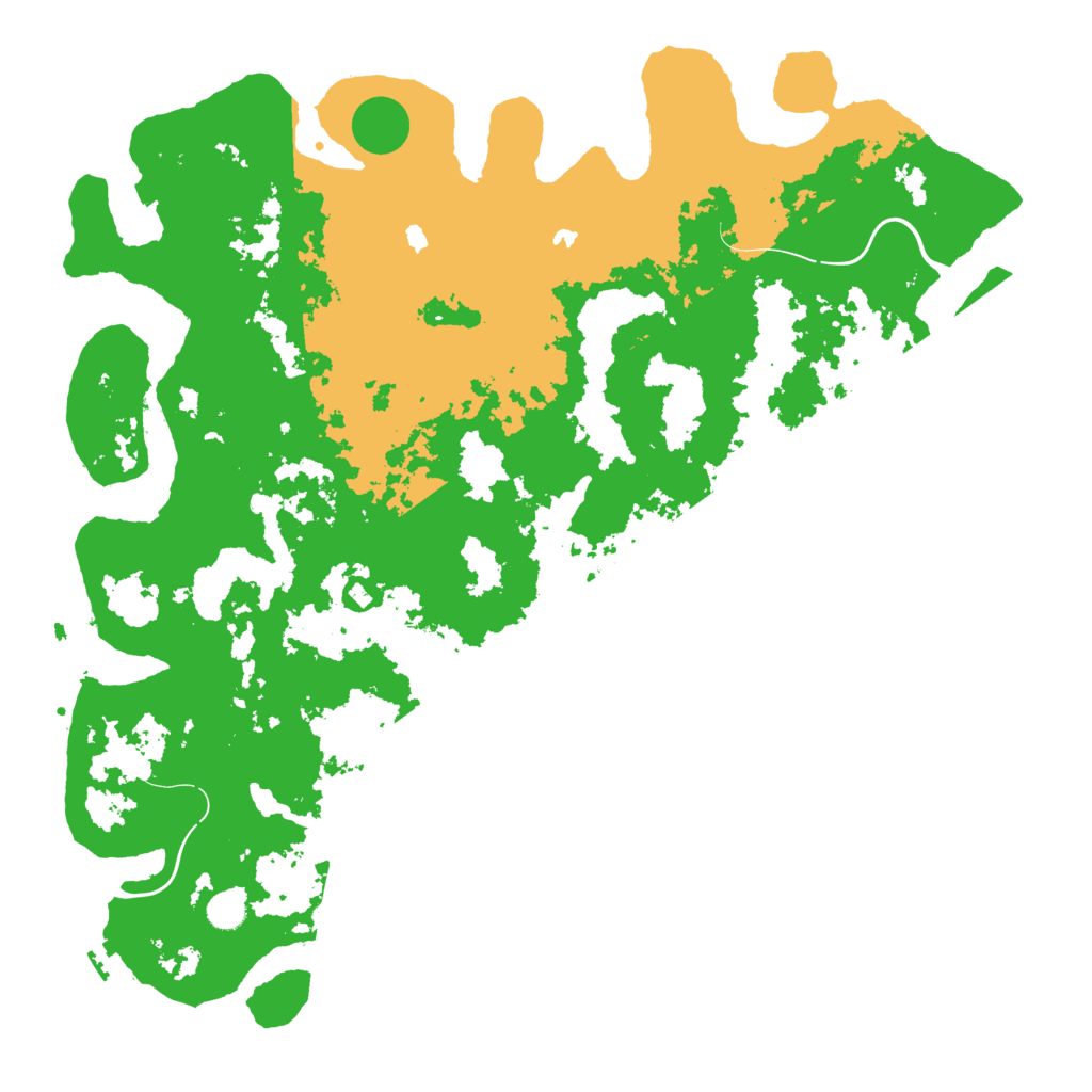 Biome Rust Map: Procedural Map, Size: 5000, Seed: 1391642461