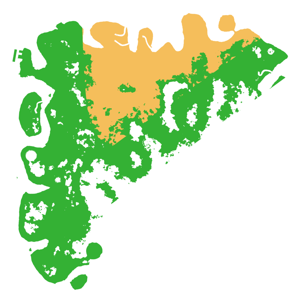 Biome Rust Map: Procedural Map, Size: 5000, Seed: 1391642461