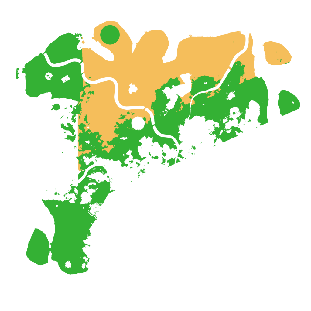Biome Rust Map: Procedural Map, Size: 4250, Seed: 305660056