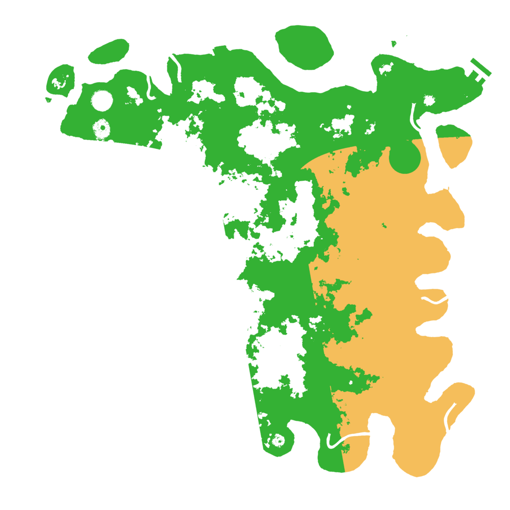 Biome Rust Map: Procedural Map, Size: 4250, Seed: 7007