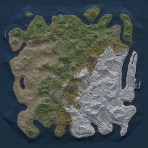 Thumbnail Rust Map: Procedural Map, Size: 4250, Seed: 753923472, 17 Monuments