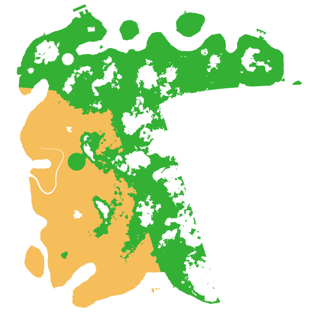 Biome Rust Map: Procedural Map, Size: 4750, Seed: 1261006308