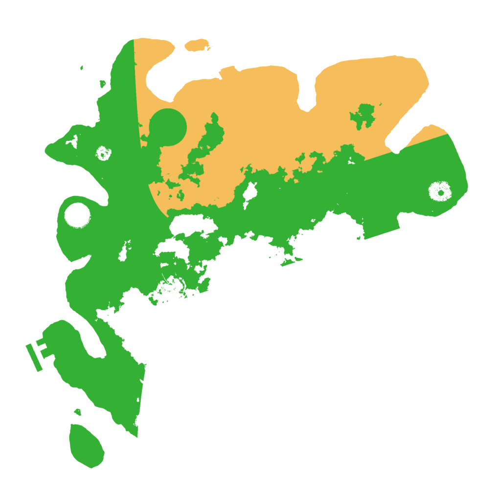 Biome Rust Map: Procedural Map, Size: 3500, Seed: 1385954764