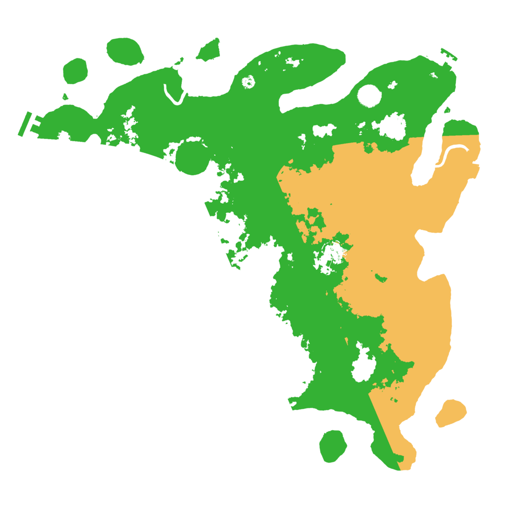 Biome Rust Map: Procedural Map, Size: 4000, Seed: 644015593