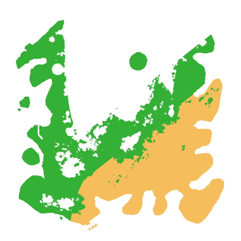 Biome Rust Map: Procedural Map, Size: 3700, Seed: 928659891