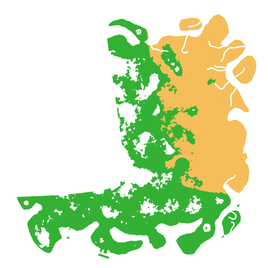 Biome Rust Map: Procedural Map, Size: 5000, Seed: 41024