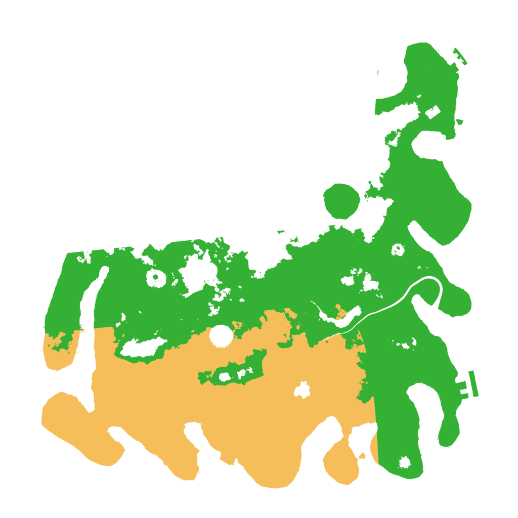 Biome Rust Map: Procedural Map, Size: 4000, Seed: 443627139