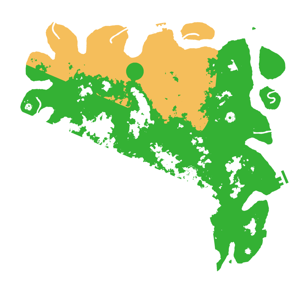 Biome Rust Map: Procedural Map, Size: 4500, Seed: 887287374