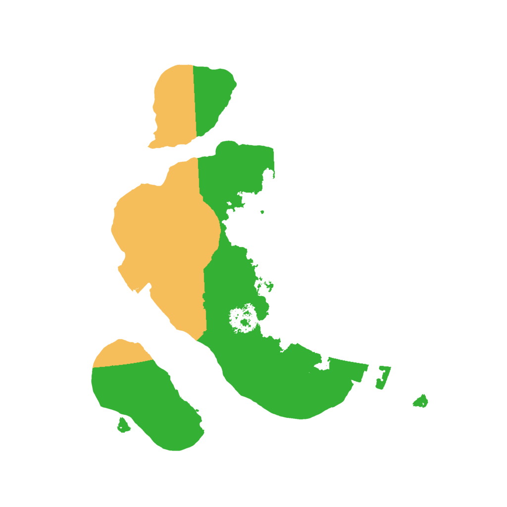 Biome Rust Map: Procedural Map, Size: 1800, Seed: 243837550