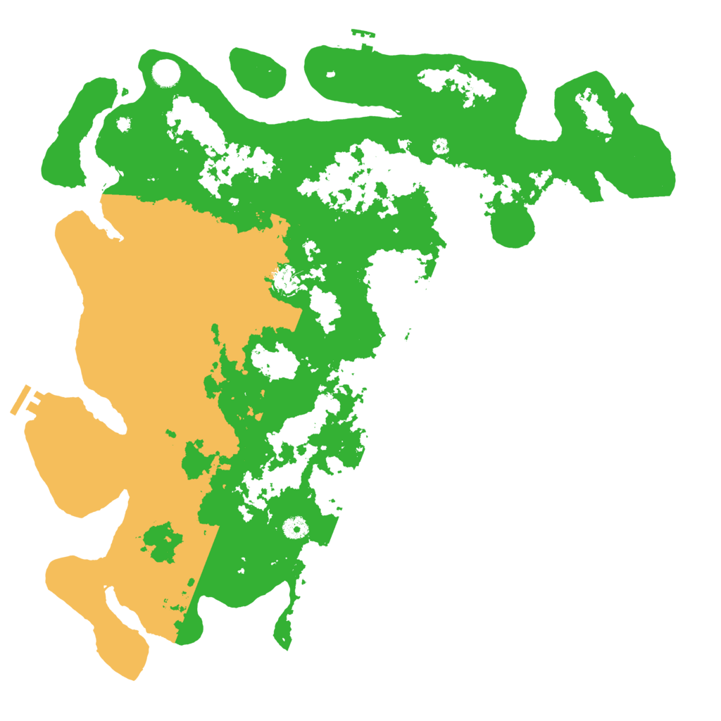 Biome Rust Map: Procedural Map, Size: 4500, Seed: 356882773