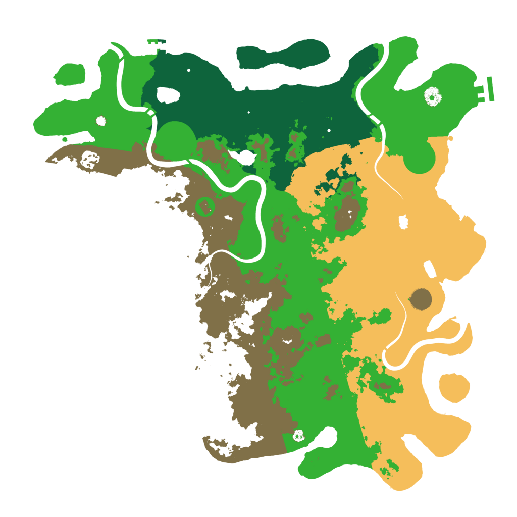 Biome Rust Map: Procedural Map, Size: 4250, Seed: 193952318