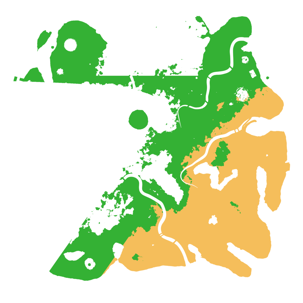 Biome Rust Map: Procedural Map, Size: 4250, Seed: 314654879