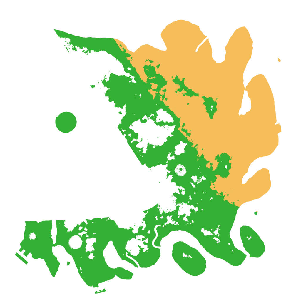 Biome Rust Map: Procedural Map, Size: 4000, Seed: 1532751309