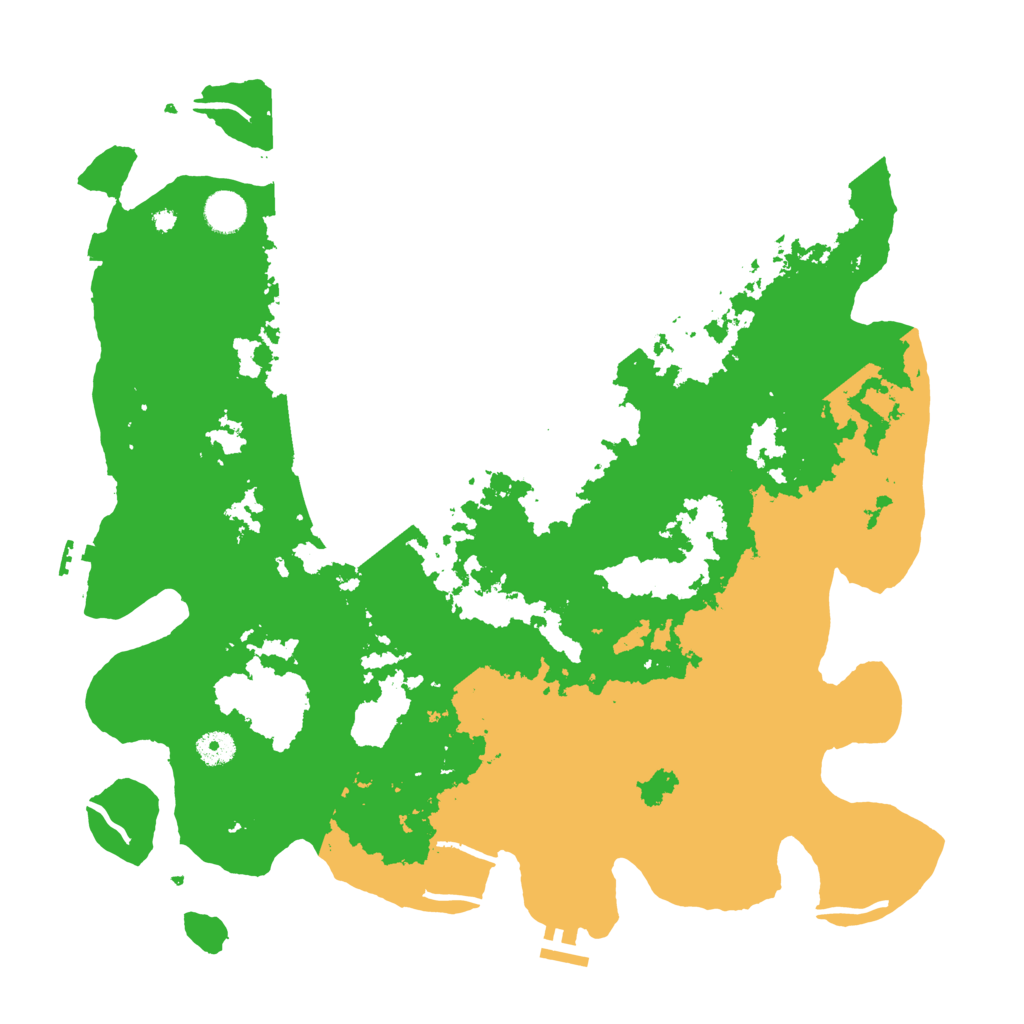 Biome Rust Map: Procedural Map, Size: 4250, Seed: 304701603