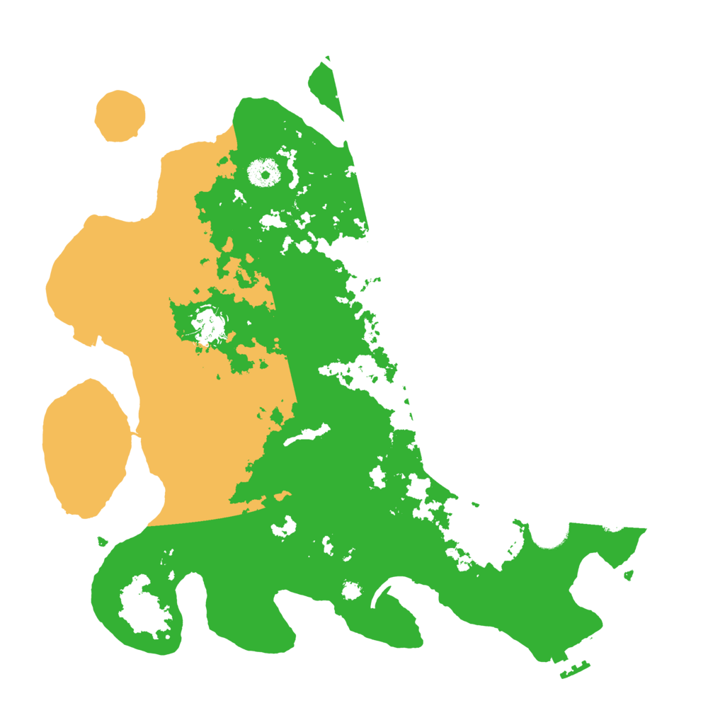 Biome Rust Map: Procedural Map, Size: 3500, Seed: 82544389