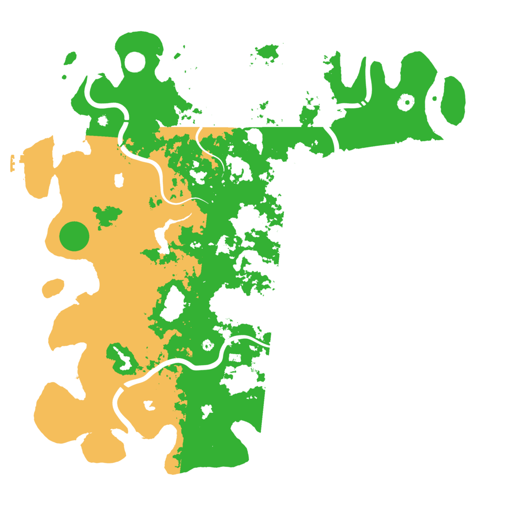 Biome Rust Map: Procedural Map, Size: 4500, Seed: 1733707073